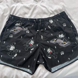 Neil Barrett
x Felix The Cat Thunderbolt swim shorts